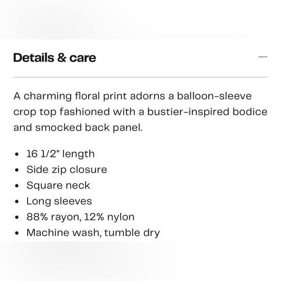 BCBG Generation crop top. Size Med - Picture 4 of 13